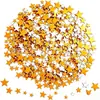 Estrella de Cinco Puntas de Madera de Colores Personalizada Rodajas de Madera Decoraciones Navideñas Arreglo de Atmósfera Adornos del Día de la Independencia