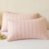 Funda de Almohada Anti-Aceite para la Cabeza 48X74 Anti-Saliva y a Prueba de Suciedad Par de Cubiertas Protectoras para el Relleno de Almohada Capa Aislante Anti-Sudor