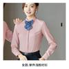 Camisa de manga larga de algodón 60 fondo ropa de negocios departamento de ventas tienda 4s ventas compañía de seguros ropa de trabajo para hombres y mujeres