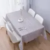 Toalha de Mesa Tudo Incluído Estilo Simples Impermeável Fácil de Limpar Sala de Estar Mesa de Jantar Mesa de Centro Antiderrapante Antiderrapante Stand do Fabricante Uso Doméstico