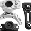 Adequado paraNissan Sentra Kicks Coxins de Montagem do Suporte do Motor, Coxins de Borracha do Motor, Peças Automotivas