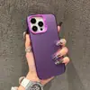 Para Funda de Teléfono Móvil Apple 15 IP16 Pintada IP13 Mate IP12 Resistente a Caídas IP15PRO Doble Capa IMD Color Plata