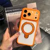 Aplicable para iPhone 17 Pro Max Funda de Teléfono Magnética con Soporte Mate Carcasa Protectora Magnética de Cobertura Total con Sensación de Piel Apple 16