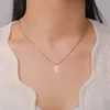 Collar de la Serie de los Doce Animales Más Vendido Acero Inoxidable Moderno Versátil para Viajes Colgante Pequeño Cáncer Hombres y Mujeres Decoraciones