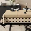 Mantel Estilo Medieval Impermeable y a Prueba de Aceite Mantel Sin Lavar 2025 Nuevo Mantel Individual Cubierta para Mesa de Café Retro de Gama Alta Mantel