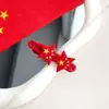 Grampo de Cabelo Bandeira do Dia Nacional das Crianças Simples Mini Pequeno Acessório de Cabelo Franja de Estudante Presilha Lateral Headwear Bandeira Vermelha