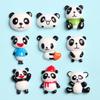 Resina Panda Acessórios diy Headwear Infantil Creme Phone Case Joias Material Slime Crystal Mud Filler