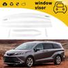 Adecuado para Toyota Senna SIENNA 22 Grevia 15-21, protector contra la lluvia para puerta de coche, decoración de protección contra la lluvia.