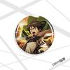 Insignia de Ataque a los Titanes 58mm Allen Mikasa Soldado Insignia de Animación Broche Bar Chi Millet Dropshipping Regalo