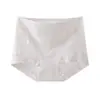 Ropa Interior de Grado Médico para Mujer, Calzones de Algodón Coloreado de Cintura Media, Algodón Puro Antibacteriano 10A, Entrepierna Extendida, Alta Elasticidad, Bóxers Transpirables