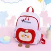 Mochila de Manzana de Dibujos Animados para Niños Pequeños Mochila Linda Ligera que Reduce la Carga para Niños y Niñas Mochila de Entrada al Jardín de Infancia