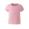 Nueva Camiseta de Color Sólido Estilo Japonés de Manga Corta Simple de Algodón Puro Casual Holgada para Niños Color Caramelo Camiseta Básica para Primavera y Verano