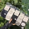 Qianzu Hilo Colección Nueva Otoño/Invierno: Calcetines de Algodón Sueltos a Media Pantorrilla para Mujer y Hombre, Tejidos a Máquina, Diseño Simple de Cintura Media, Wholesale 26