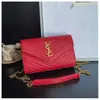 Bolsas de Comércio Exterior Femininas 2026 Novo Estilo Transfronteiriço Estilo Pequeno Chanel Bolsa de Corrente com Padrão de Losango Versátil Bolsa de Ombro Único Transversal Bolsa Quadrada Pequena