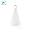 2.5cm seda rayón borla exquisita nudo chino espiga colgante accesorios DIY aretes cortos borla para ropa