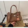 Bolso de Mano Tote de Lujo Retro para Mujer 2026 Nuevo Pequeño de Nicho para el Trabajo Casual Versátil Bolso Cruzado