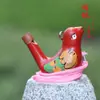 Puesto de viaje de pájaro acuático de arena púrpura Yuerui silbato de animal creativo decoración de pájaro silbato de cordón de cerámica lugar escénico Memorial