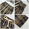 Pantalones de Cuadros Vintage de Pierna Ancha para Mujer, Nuevo Estilo Primavera 2023, Pantalones Rectos Casuales con Forro Polar, Pantalones Versátiles para Mujer