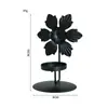 Candelabro de Ferro Escandinavo Sala de Estar Simples Enfeites Decorativos Mesa de Jantar Props para Jantar Romântico à Luz de Velas Decorações de Alto Padrão