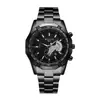 Reloj Wolixi Esfera Grande Resistente al Agua Mecánico Reloj de Cuarzo Transfronterizo Reloj para Hombre Comercio Exterior Reloj Sencillo Venta al por Mayor