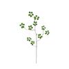 Planta artificial hoja de loto Guanyin decoración del hogar rama de hoja verde modelo habitación floral decoración suave vitrina vitrina
