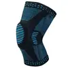 Rodillera de silicona con resorte para deportes, correr, baloncesto, rodilla, hombres, manga protectora de menisco, rodillera para articulaciones, hombres, venta directa al por mayor