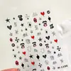 Tensor Nuevo Modelo Popular de Celebridad de Internet M1190-Plata Caliente Serie de Dibujos Animados Coloridos de Halloween Pegatinas Calientes para Uñas
