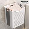 Cesto para ropa sucia cesto para la ropa sucia doméstico plegable de pared para baño ducha cubo artefacto de baño
