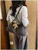 Cross2026 Otoño Nuevo Estilo Coreano Moda Versátil Bolso de Hombro Cruzado Diseño de Nicho Bolso de Mano para Viajes