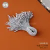 Etiquetas Colgantes de Colores Cortas en Stock, Cordón de Poliéster de 12.5 cm, Cuerda para Etiqueta de Paraguas Universal con Cabeza de Bala al por Mayor