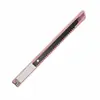 Cuchillo de utilidad pequeño y portátil Herramienta de cuchillo de acero inoxidable Papelería de oficina de metal Cortador de papel manual multifuncional
