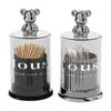Light Luxury Toothpick Box Casa High-end personalizado criativo urso palito cartucho Advanced Floss Box Cotton Swab caixa de armazenamento comercial