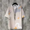 Nuevo Conjunto de Dos Piezas para Hombre de Verano Camiseta de Manga Corta y Shorts tipo Traje Camuflaje Tendencia Hombre Guapo Casual Transpirable Deportivo