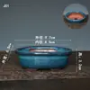 [Bacia de micro paisagem] palmeira miniatura suculenta vaso pequeno de areia roxa mini bonsai cintura pequena redondo pequeno pequeno vaso de bonsai