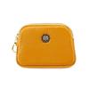 Bolsa de Cuero con Cremallera Directa de Fábrica Casual Delgada Capa Superior Cuero Vacuno Monedero para Mujer Estuche Universal para Llaves Tarjetero