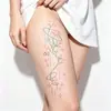 Suministro Exclusivo Transfronterizo de Pegatinas de Tatuaje de Flores, Resistentes al Agua y al Sudor, Decoración de Verano, Hermosas y de Alta Gama, Pegatinas de Tatuaje Personalizadas Realistas, Personalizables