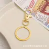 5 Anéis de Cartão Coloridos de Liga Abertura Argola de Mola Chaveiro Redondo Gancho de Bolsa Material Acessórios para Joias DIY