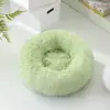 Ninhos de Cães e Gatos Transfronteiriços, Ninhos Redondos de Pelúcia Longa para Pets, Camas para Cachorros, Tapetes de Inverno para Cachorros, Camas para Pets, Suprimentos para Pets no Atacado