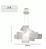 Novo Lustre Italiano Empilhado Minimalista Nórdico Moderno Designer Arte Sala de Estar Sala de Jantar Quarto Luminárias Criativas