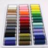 Atacado sutura colorida linha de máquina de costura doméstica eixo pequeno linha DIY feita à mão conjunto de sutura manual