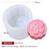 Molde de Silicone para Bolo da Lua Sanxin Flor de Cerejeira Pele de Gelo DIY Caseiro Bolo de Feijão Mungo Lanche Molde Bolo do Festival do Meio Outono