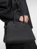 El*Fila Margaux15 Bolso Tote de Gamuza Bolso de Mano de Piel de Vaca para Viajar Bolso de Mujer Textura Piel Genuina Bolso de Viaje