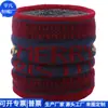 Gorro de cuello de acrílico RPET transfronterizo, regalo corporativo, calentador de cuello, gorro de cuello de lana tejida RPET, fábrica personalizada