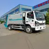 Camión compactador de basura híbrido enchufable de 10 metros cúbicos, equipado con recolección de lixiviados y vehículo sanitario de recolección y transporte de residuos municipales