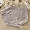 Ropa interior de algodón puro sin costuras para mujer de Xinjiang, cintura media, 10A, antibacteriana, 100% algodón, tipo con entrepierna extendida, ropa interior de algodón para bebé para mujer
