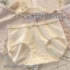 Ropa Interior Floral Pequeña para Mujer 10A Algodón Puro Antibacteriana Entrepierna Extendida Todo el Año Sin Costuras Algodón Bragas Sencillas para Niñas