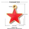 Pavo Francia Bandera DIY Acero Inoxidable Colgante para Mujeres Uk Canadá España Collar Joyería Colgante
