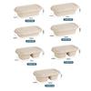 Caja desechable para comida ligera, pulpa degradable, lonchera para llevar, compartimento 700 850 1000, lonchera
