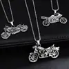 2026 Colar com Pingente de Moto Personalizado Retrô Transfronteiriço Acessórios de Moto Hip-Hop Corrente para Suéter Joias Masculinas da Moda Atacado