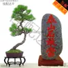 Pedra Natural Taishan para Uso Interno e Externo, Pedra Natural com Base, Preenchedor de Canto, Ornamento de Entrada, Decoração Residencial